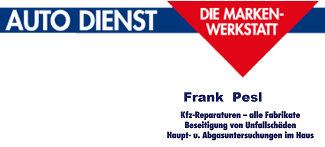 Kfz Werkstatt Frank Pesl in Dreschvitz Logo